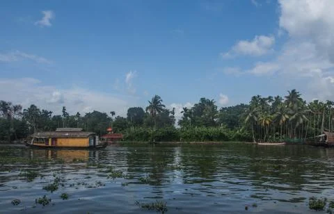 Kerala Backwaters Stock Photos