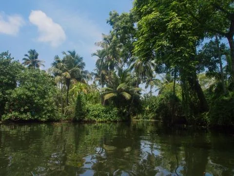 Kerala Backwaters Stock Photos