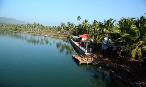 Kerala, the paradise of India. Stock Photos