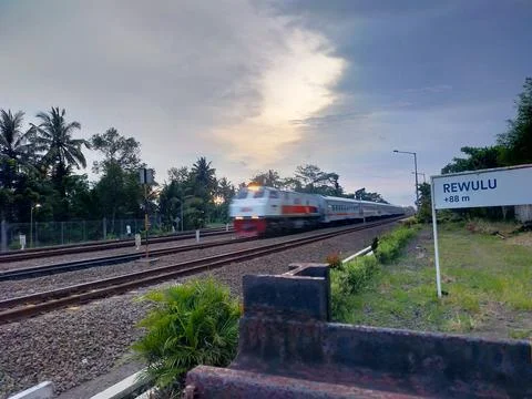 KERETA API Foto stock