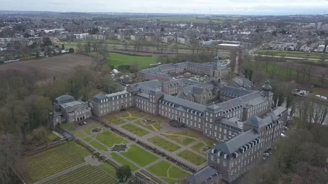 Kerkrade - Monastery 04 Stockbeeldmateriaal 122826575