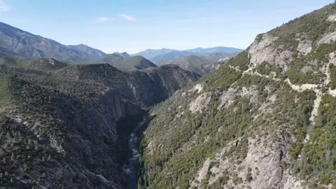 Kern and Freeman Intersection Vertical Pan Stock Footage 131683733