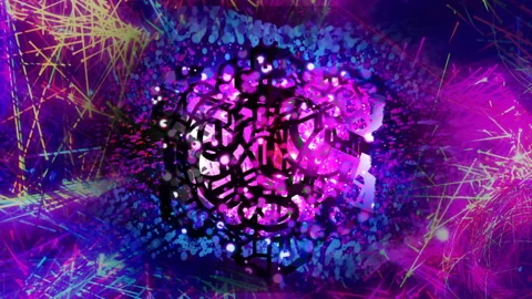 Kernel in a cube Stock Footage 136547590