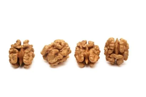 Kernel of walnut Stock Photos
