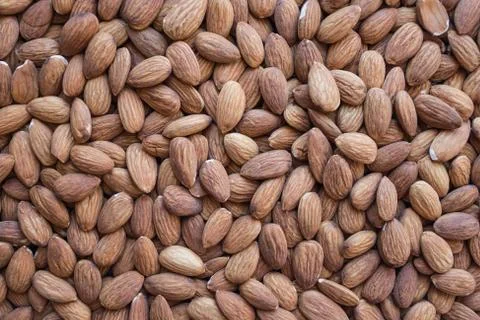 Kernels of almonds. Stock Photos
