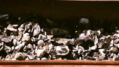 Kerosene for coal Stock Footage 76364650