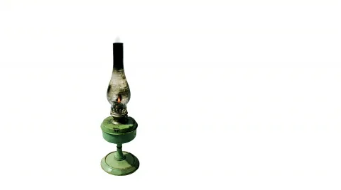 Kerosene lamp Stock-Footage 496281