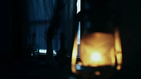 Kerosene lamp 스톡 동영상 11709885