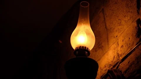 Kerosene lamp Stock Footage 294966220