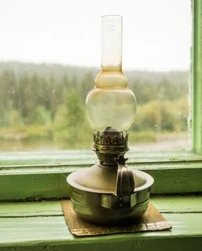 Kerosene lamp Foto stock