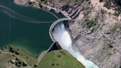 Kerr Dam Stock Footage 65439438