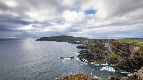 Kerry cliffs  Stock-Footage 93578576