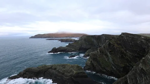 Kerry Cliffs Stock-Footage 103400981