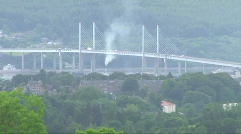 Kessock Bridge Stock Footage 8359761