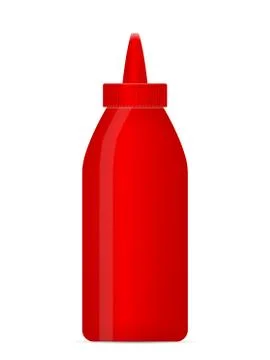 Ketchup bottle Stock Illustration