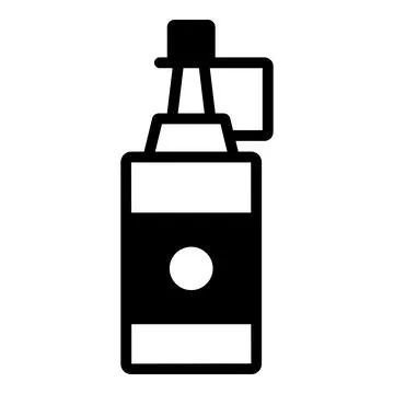 Ketchup bottle vector Line Icon. Simple Creative vector Line Icon Stock Illustration