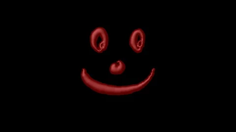 Ketchup smiley face 스톡 동영상 124012934