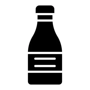 Ketchup Vector Icon Design Illustration Stock Illustration