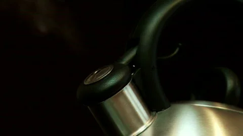 Kettle Boiling Stock Footage 605768