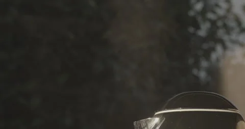 Kettle Boiling Stock Footage 250079481