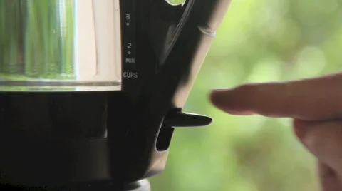 Kettle Button Stock Footage 33914313