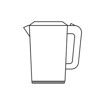 Kettle icon - vector sign Stock Illustration