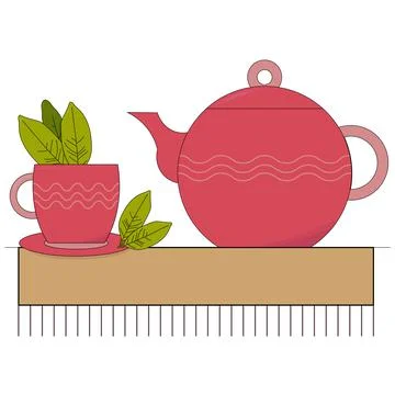 Kettle Stock Illustration