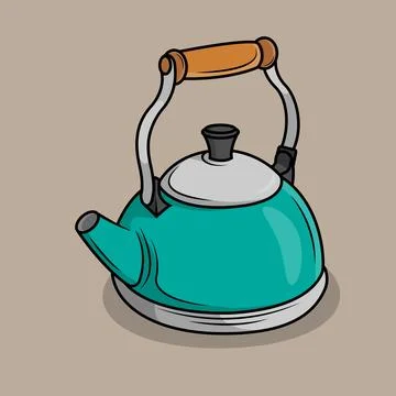 Kettle Stock Illustration