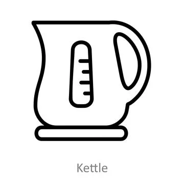 Kettle Stock Illustration