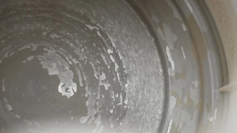 Kettle inside. Limescale. Stock Footage 122083124