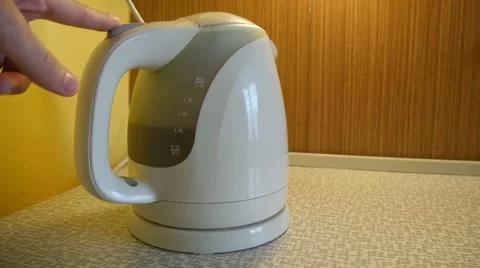 Kettle In the Kitchen Stock Footage 42648111