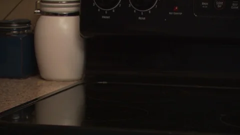 Kettle in Kitchen Stock Footage 123922687