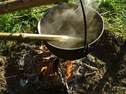 The kettle Foto stock