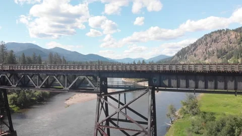 Kettle River Flyover Video stock 138068990