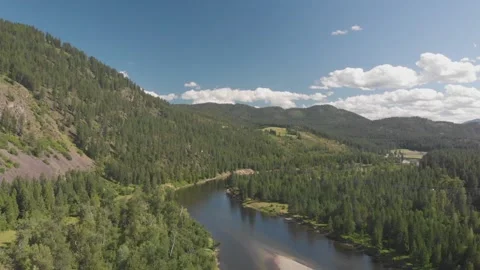 Kettle River Flyover Video stock 138069006