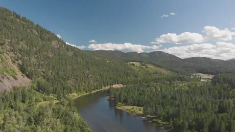 Kettle River Flyover Video stock 138069148