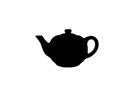 Kettle shadow Stock Illustration