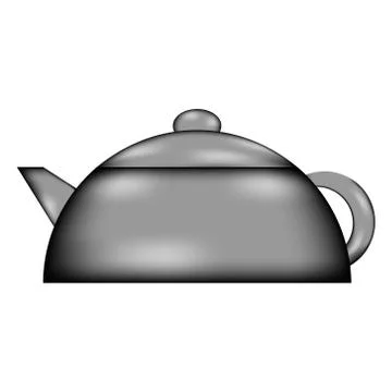 Kettle sign icon. Stock Illustration