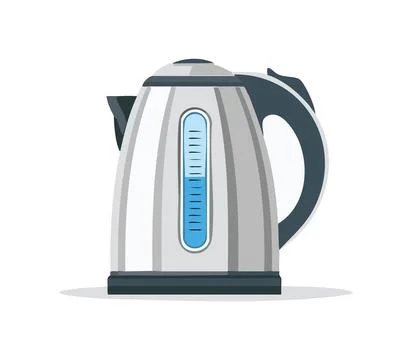 A Kettle simple illustration Stock Illustration