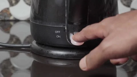 Kettle switch on Stock Footage 321406121