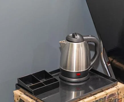Kettle at Tray Stock Photos