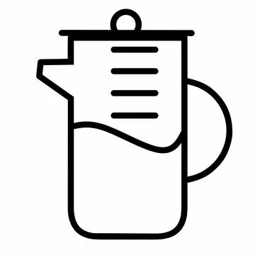 Kettle vector icon Stock Illustration