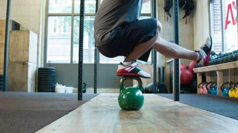 Kettlebell Balancing Vidéo 40034334