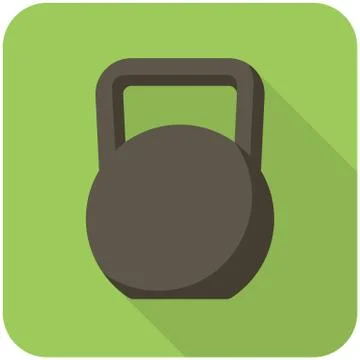 Kettlebell icon Stock Illustration