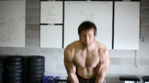 Kettlebell Swing Stock Footage 22994701