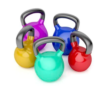 Kettlebells Stock Illustration