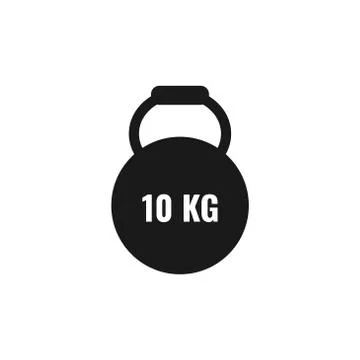 Kettlebells vector design template illustration Illustration