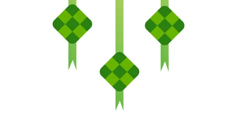 Ketupat Stock Footage 329781707