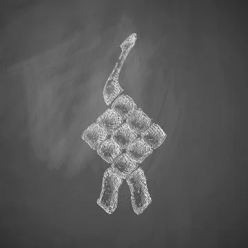 Ketupat icon イラスト素材