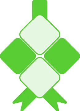 Ketupat ikon 4 Stock Illustration